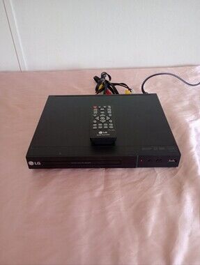 LG DP132 Multi Format 1080p Upscaling DVD Player with remote